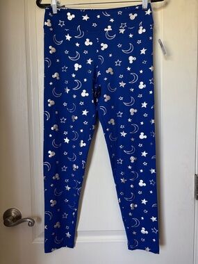 NWT Disney Royal Blue Celestial Leggings